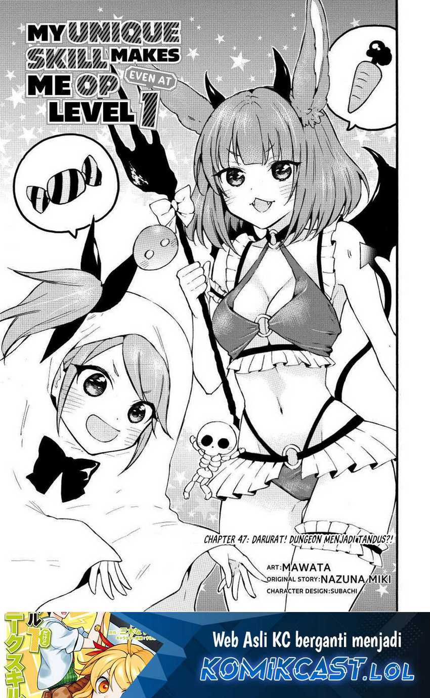 Baca Level 1 dakedo Unique Skill de Saikyou desu Chapter 47 Gambar 2