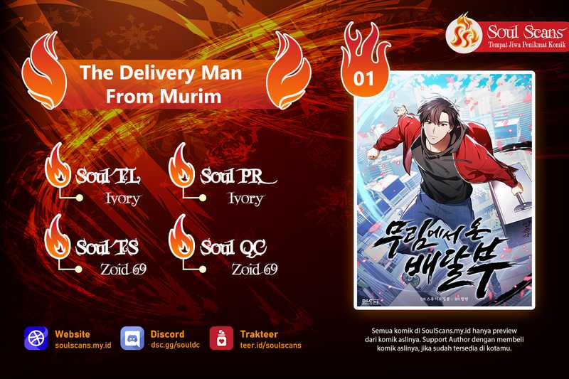 Baca Komik The Delivery Man From Murim Chapter 01 Gambar 1