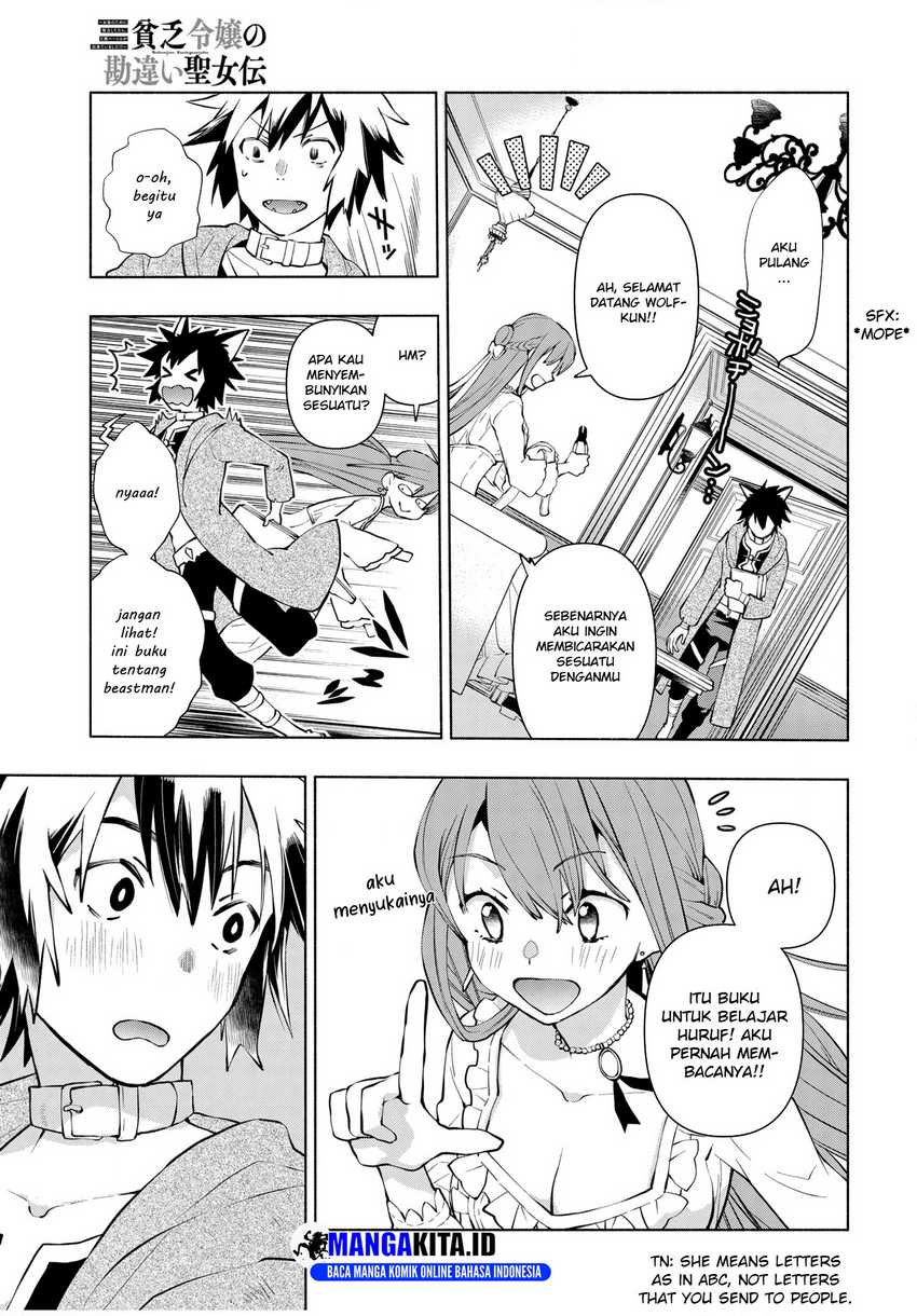 Binbou Reijou no Kanchigai Seijo Den Chapter 06 Gambar 11