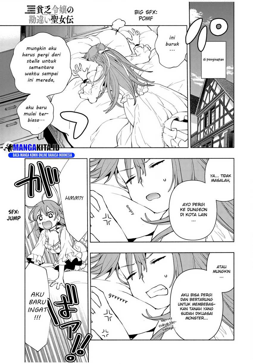 Binbou Reijou no Kanchigai Seijo Den Chapter 06 Gambar 7