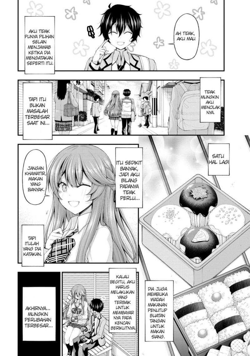 Inkya no Boku ni Batsu Game ni Kokuhaku Shitekita Hazu no Gyaru ga, Doumitemo Boku ni Betahore Desu Chapter 13 Gambar 21
