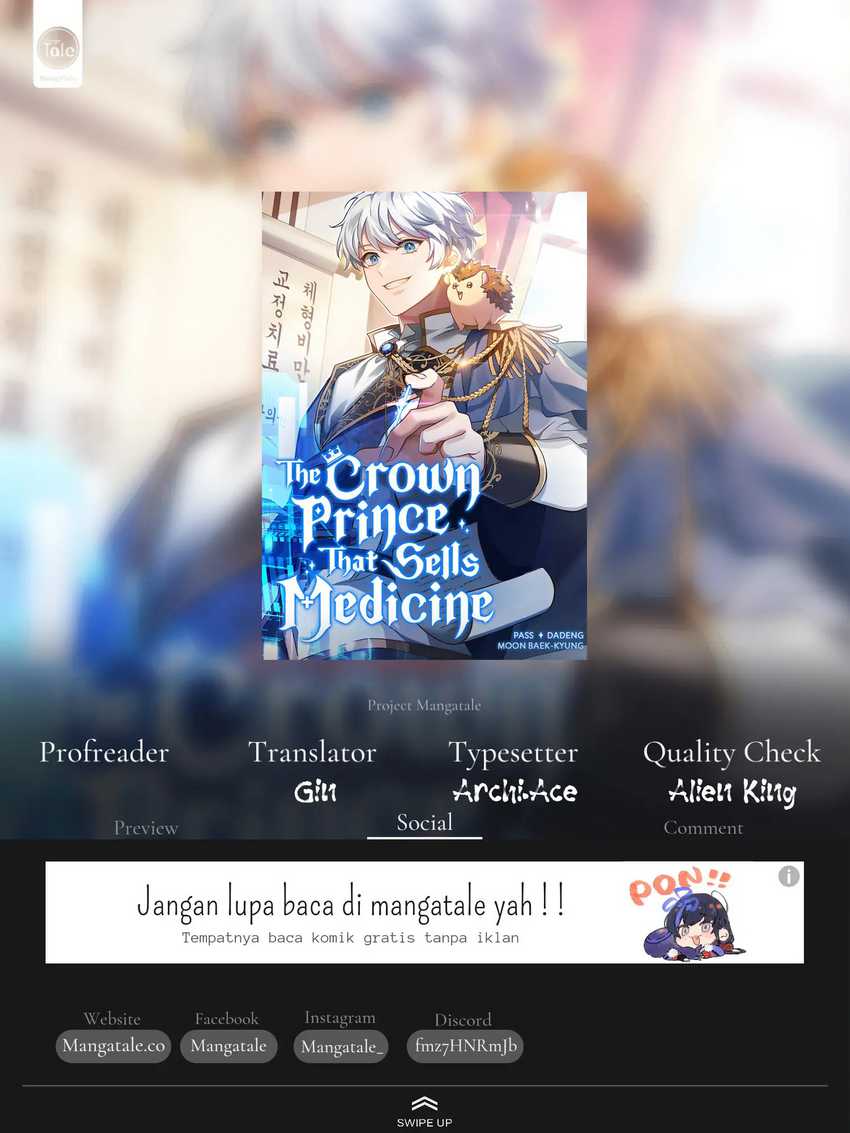 Baca Komik The Crown Prince That Sells Medicine Chapter 26 Gambar 1