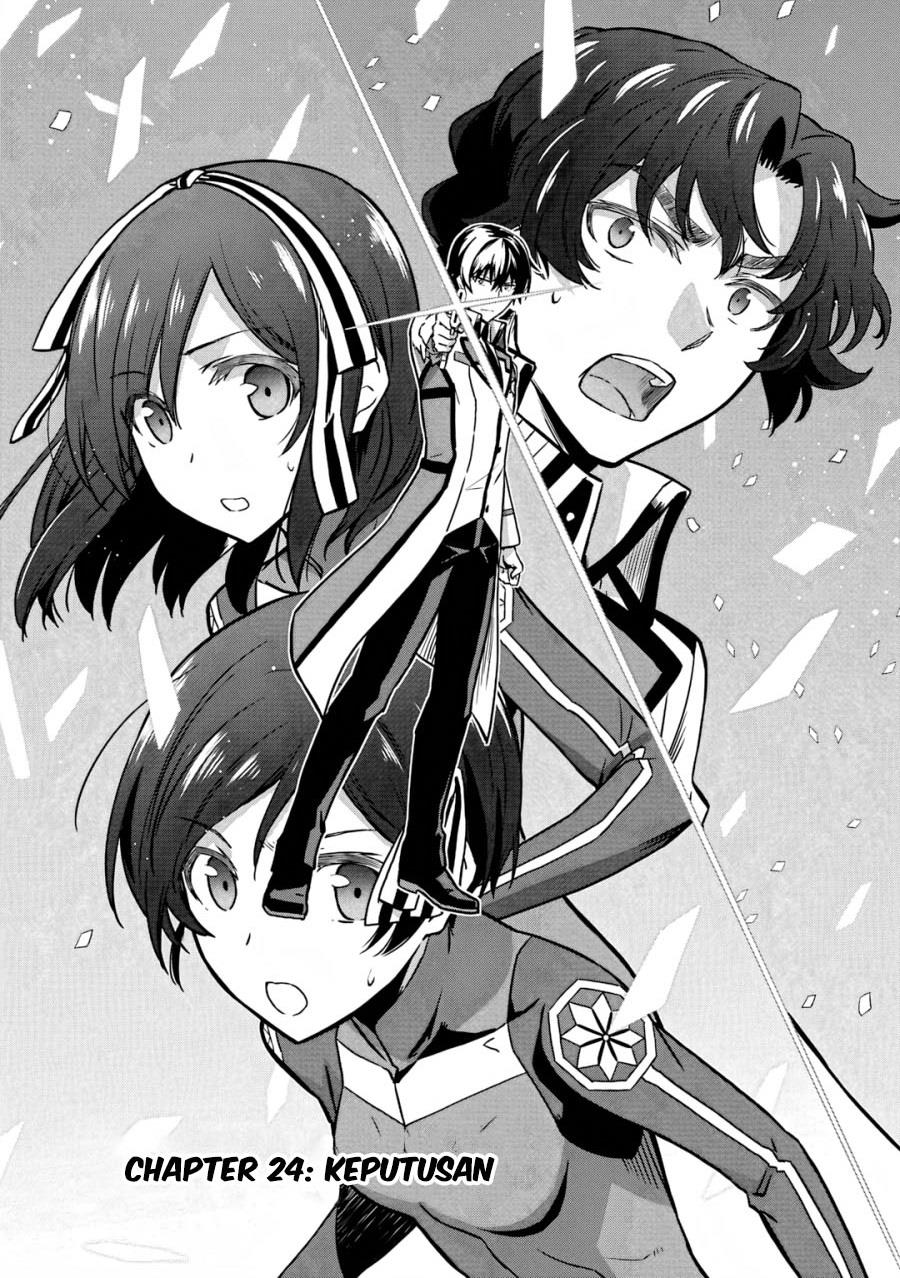 Baca Komik Mahouka Koukou no Rettousei: Double Seven-hen Chapter 24 Gambar 1