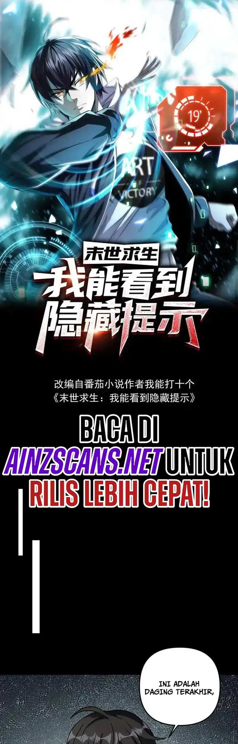 Surviving in the Apocalypse: I Can See Hidden Clues Chapter 20 Gambar 4