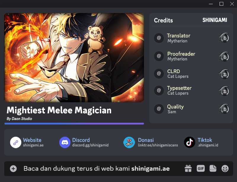 Baca Komik Mightiest Melee Magician Chapter 26 Gambar 1