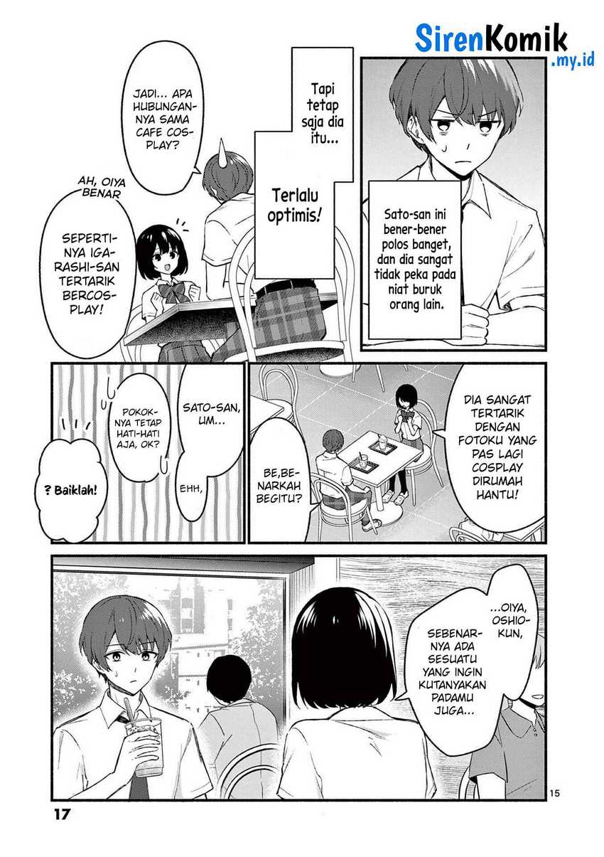 Shiotaiou no Sato-san ga Ore ni dake Amai Chapter 49 Gambar 16