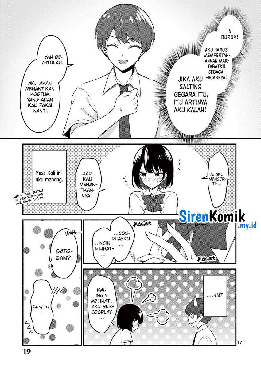 Shiotaiou no Sato-san ga Ore ni dake Amai Chapter 49 Gambar 18