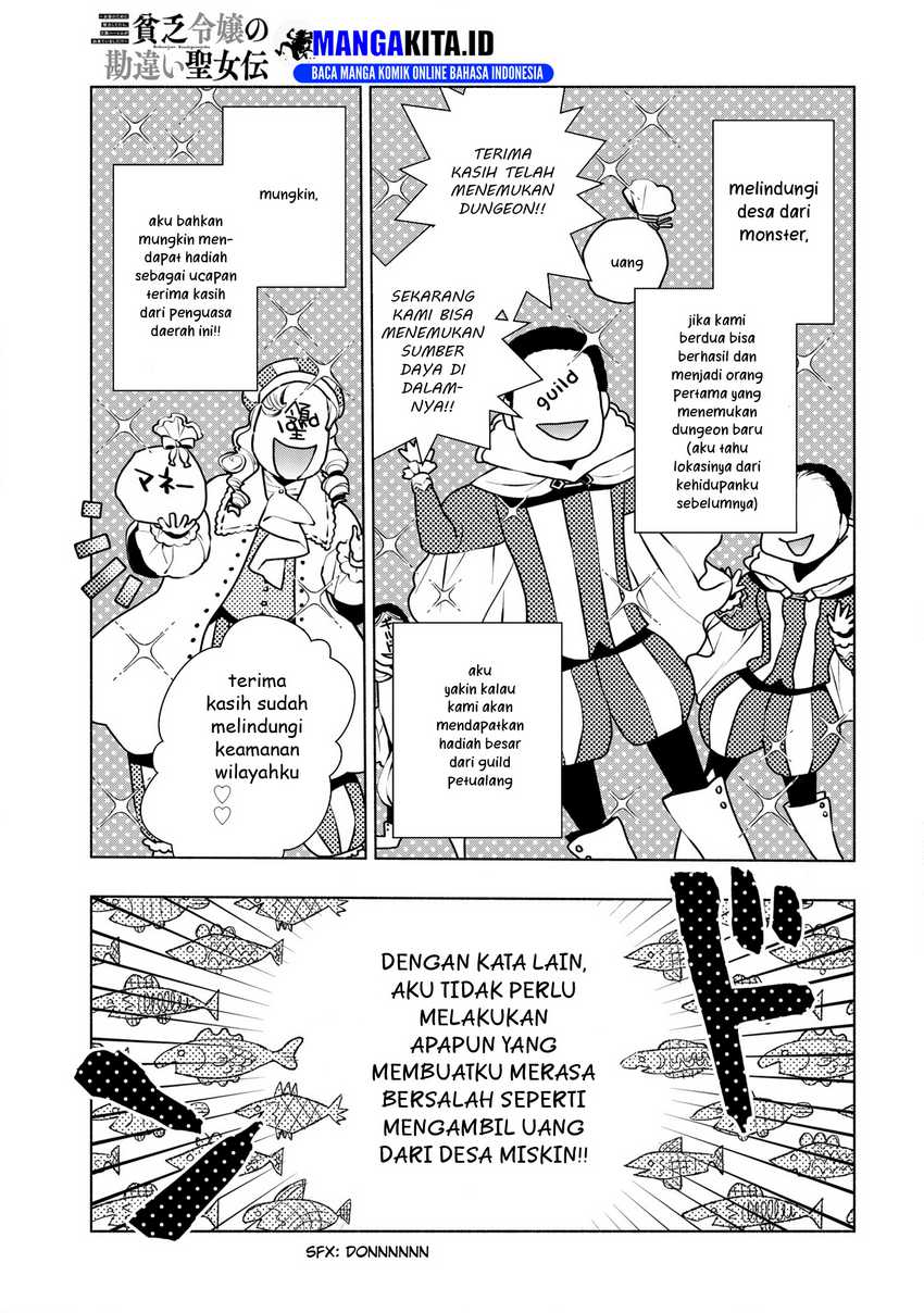 Binbou Reijou no Kanchigai Seijo Den Chapter 07 Gambar 16