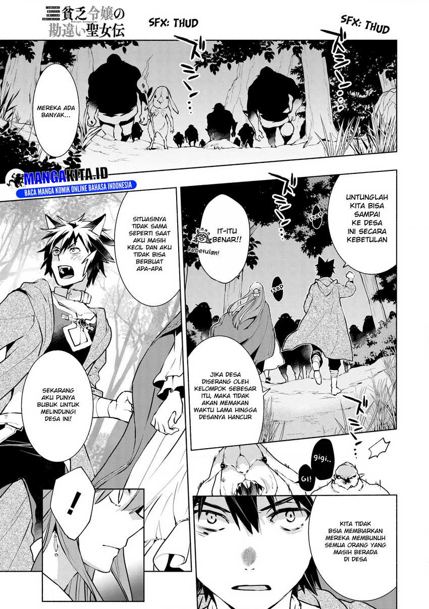 Binbou Reijou no Kanchigai Seijo Den Chapter 07 Gambar 22