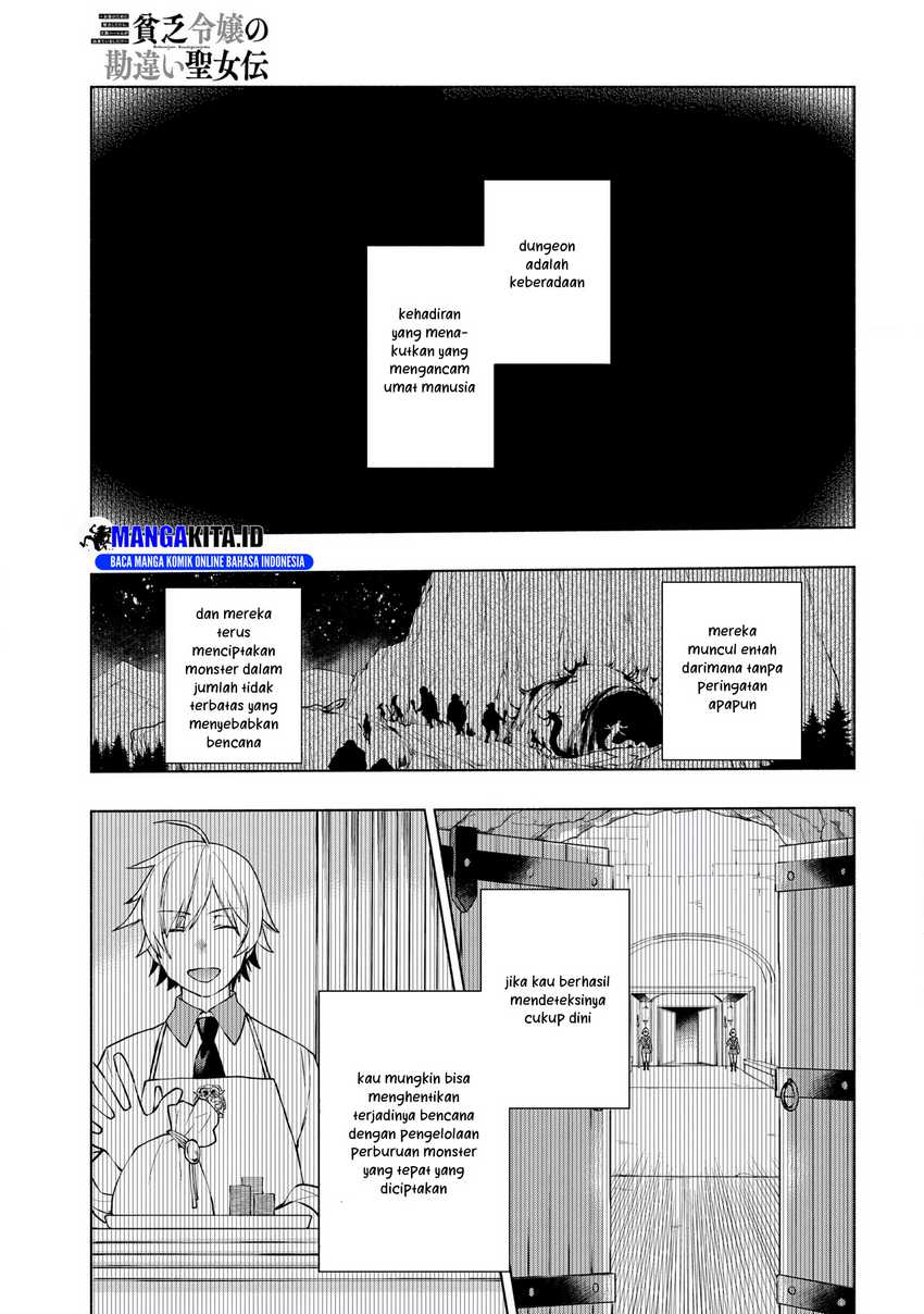 Binbou Reijou no Kanchigai Seijo Den Chapter 07 Gambar 6