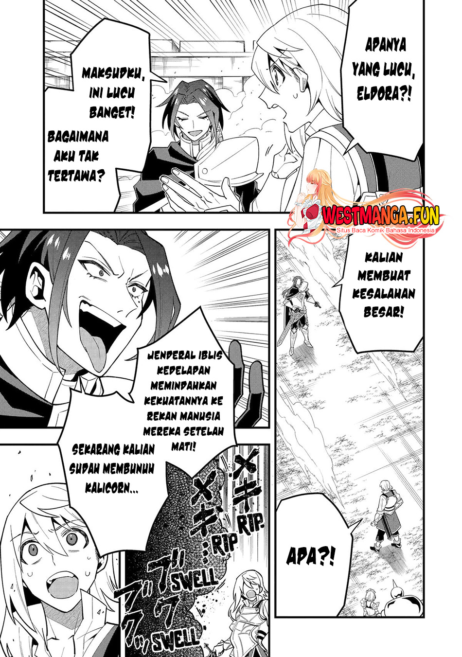 Kouryakuhon o Kushi Suru Saikyou no Mahoutsukai ~”meirei sa sero” to wa Iwa Senai Oreryuu Mao Tobatsu Saizen Ruuto ~ Chapter 59 Gambar 14