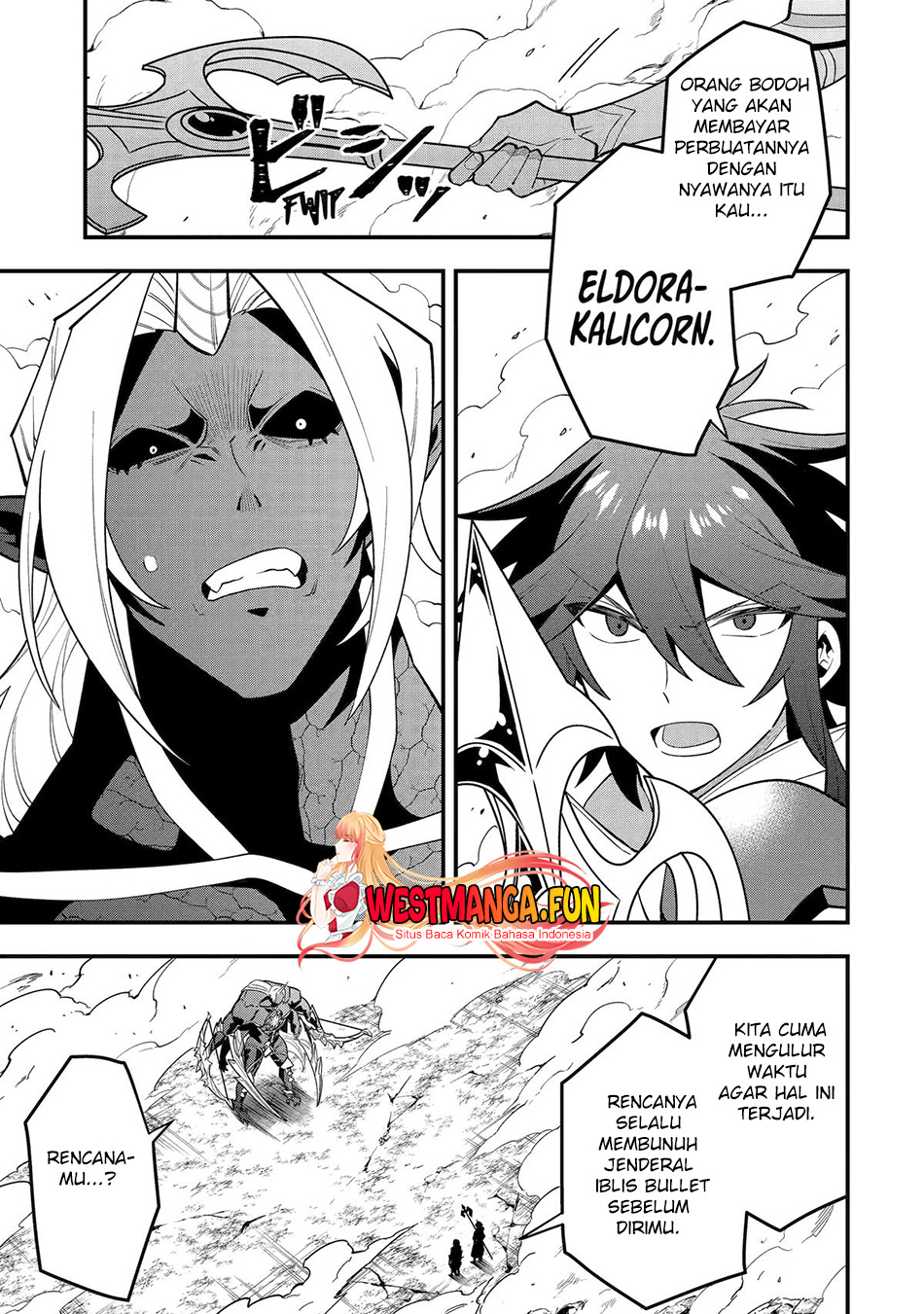 Kouryakuhon o Kushi Suru Saikyou no Mahoutsukai ~”meirei sa sero” to wa Iwa Senai Oreryuu Mao Tobatsu Saizen Ruuto ~ Chapter 59 Gambar 19