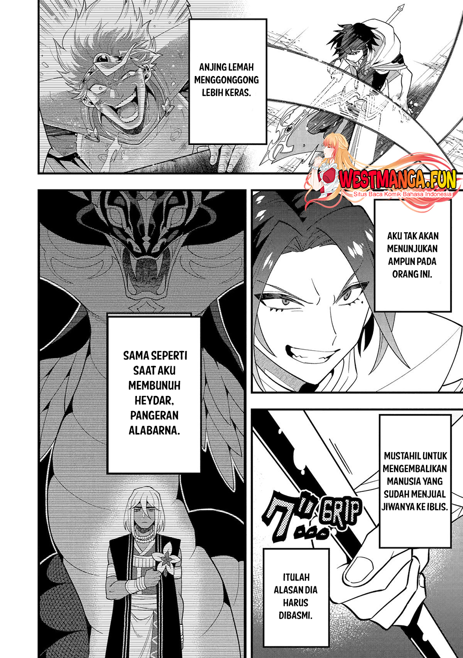 Kouryakuhon o Kushi Suru Saikyou no Mahoutsukai ~”meirei sa sero” to wa Iwa Senai Oreryuu Mao Tobatsu Saizen Ruuto ~ Chapter 59 Gambar 4