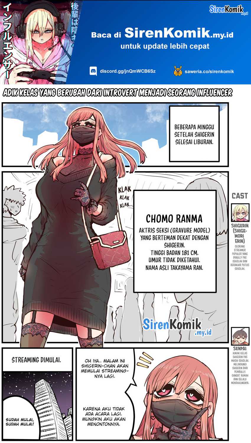 Baca  Kouhai wa Inkya Agari no Infuruensaa Chapter 15 Gambar 2