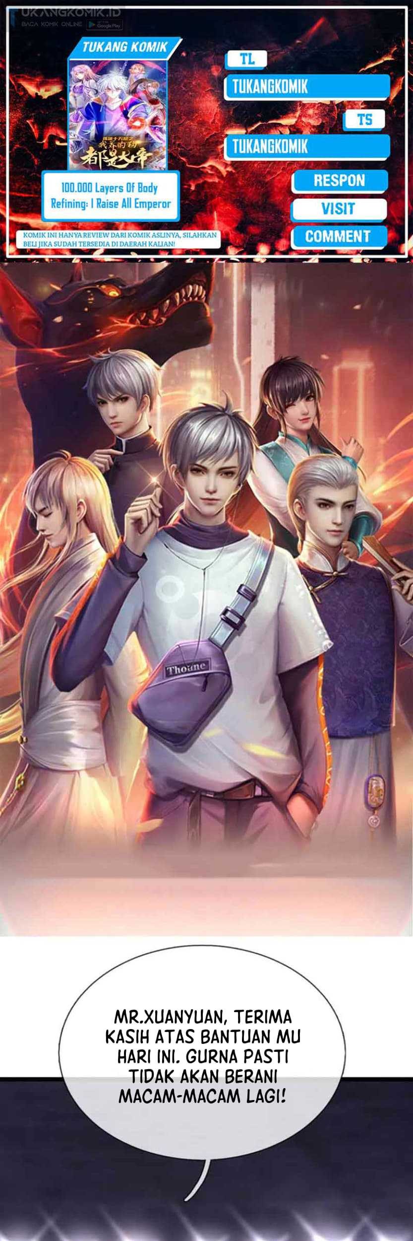 Baca Komik 100.000 Layers Of Body Refining: I Raise All Emperor Chapter 236 Gambar 1