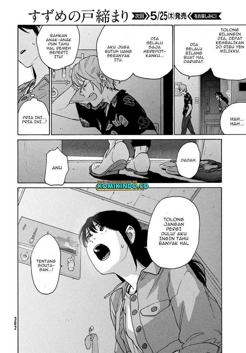 Suzume no Tojimari Chapter 08.2 Gambar 17