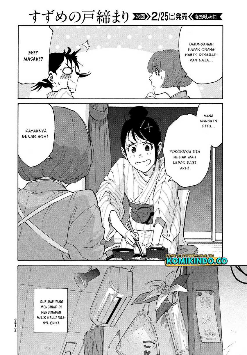 Suzume no Tojimari Chapter 04 Gambar 13