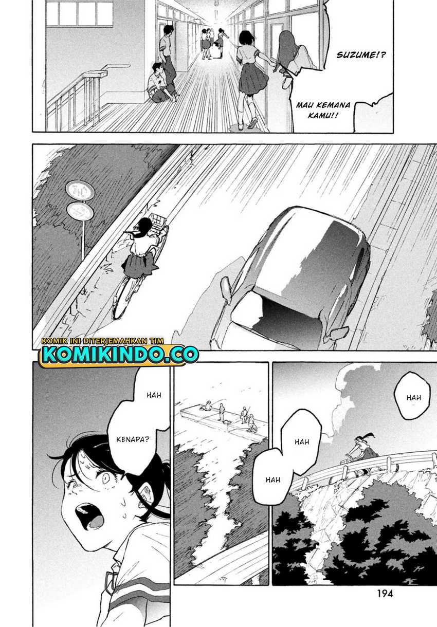 Suzume no Tojimari Chapter 01.2 Gambar 11