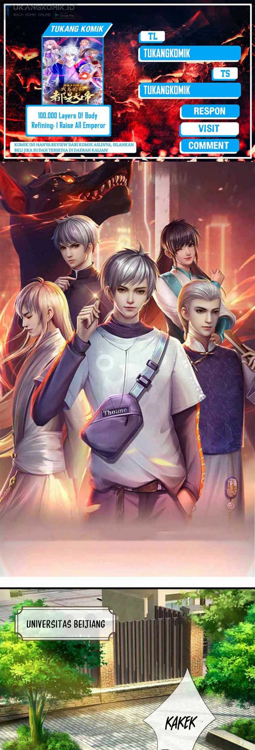 Baca Komik 100.000 Layers Of Body Refining: I Raise All Emperor Chapter 237 Gambar 1