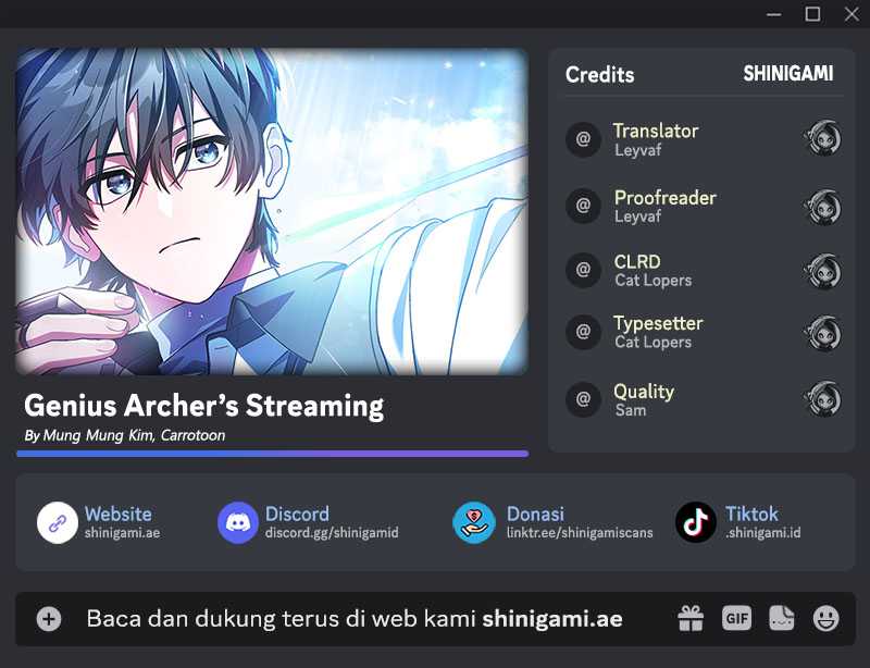 Baca Komik Genius Archer’s Streaming Chapter 24 Gambar 1
