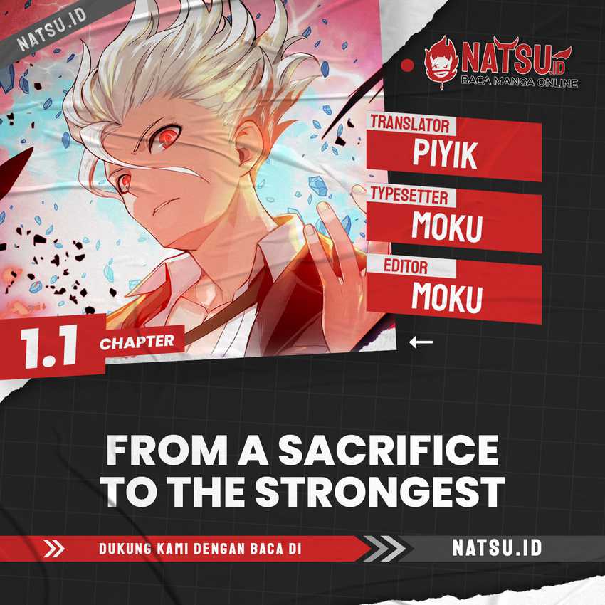 Baca Komik From a Sacrifice to the Strongest Chapter 01.1 Gambar 1