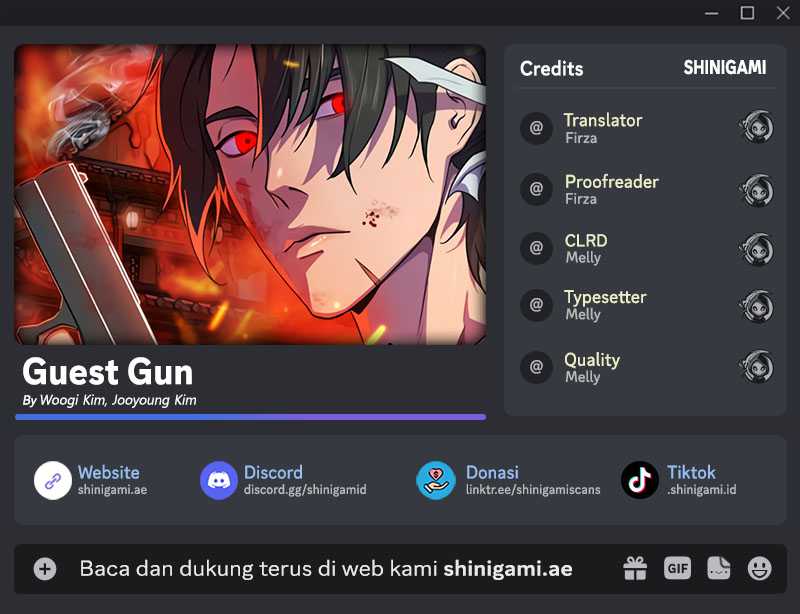 Baca Komik Guest Gun (Embodiment of the Assassin in the Murim World) Chapter 05 Gambar 1