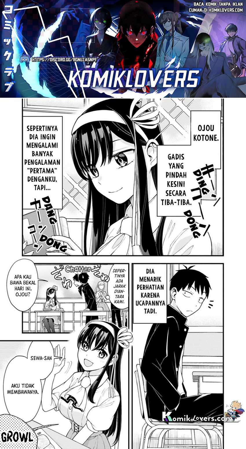 Baca Hajimete no Ojou-sama Chapter 02 Gambar 2