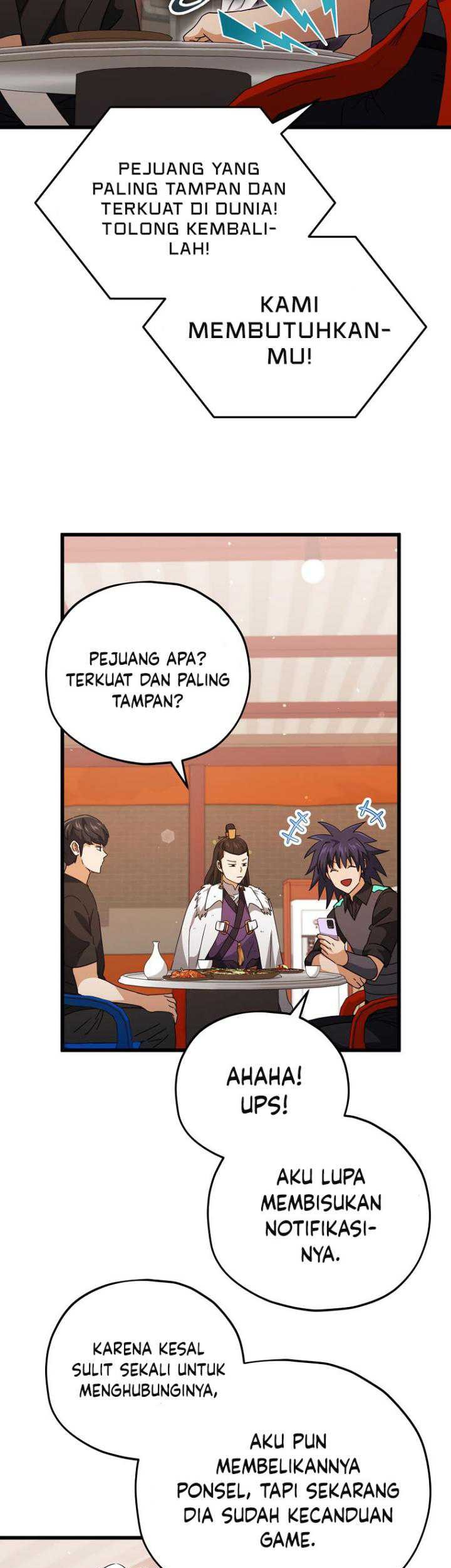My Dad Is Too Strong Chapter 163 Gambar 14