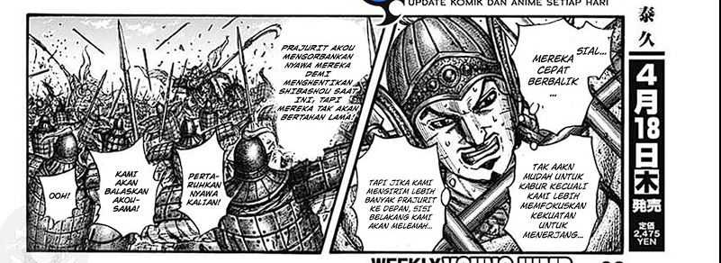 Kingdom Chapter 793 Gambar 40