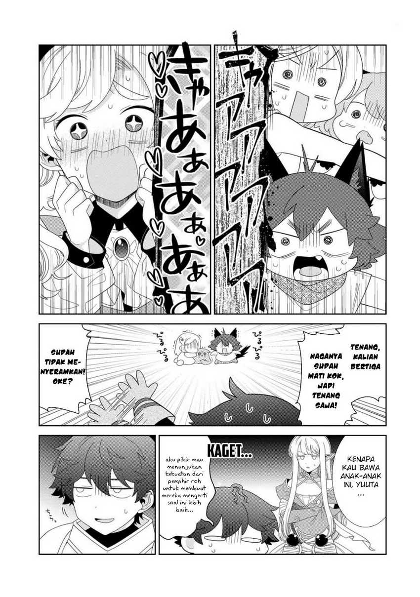 Seirei-tachi no Rakuen to Risou no Isekai Seikatsu Chapter 55 Gambar 9