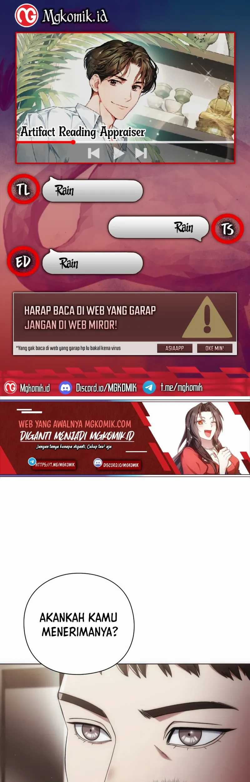 Baca Komik Artifact Reading Appraiser  Chapter 27 Gambar 1