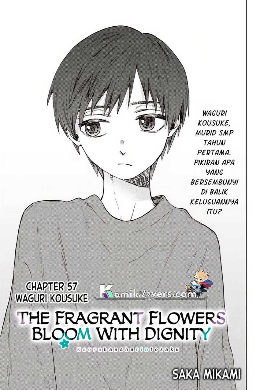 Baca  Kaoru Hana wa Rin to Saku Chapter 57 Gambar 2