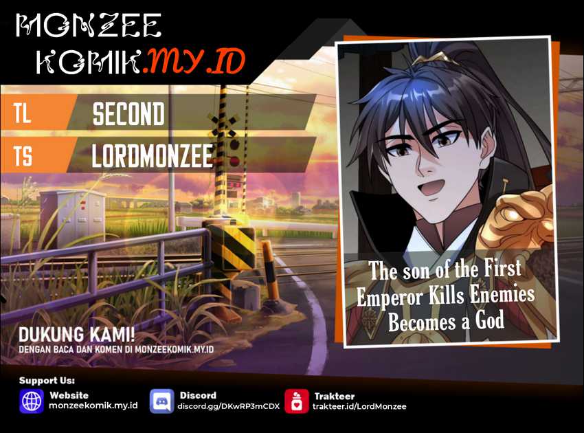 Baca Komik The Son Of The First Emperor Kills Enemies And Becomes A God Chapter 100 Gambar 1