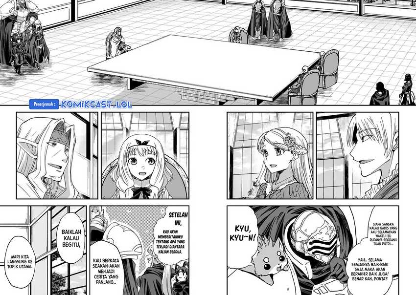 Gaikotsu Kishi-sama, Tadaima Isekai e Odekake-chuu Chapter 61.1 Gambar 5