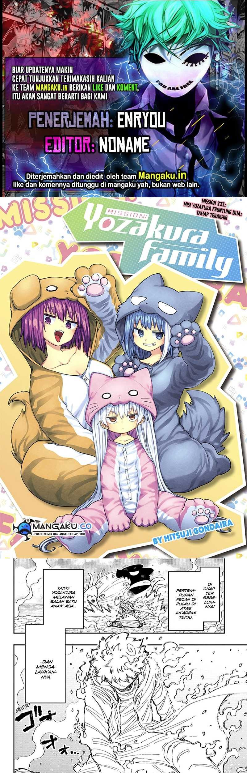 Baca Komik Mission: Yozakura Family Chapter 225 Gambar 1