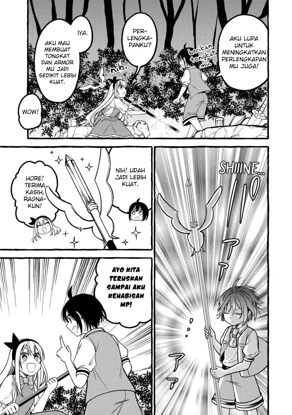 Saikyou Ken Hijiri No Mahou Shugyou: Level 99 No Status O Tamotta Mama Level 1 Kara Yarinaosu Chapter 11.1 Gambar 7