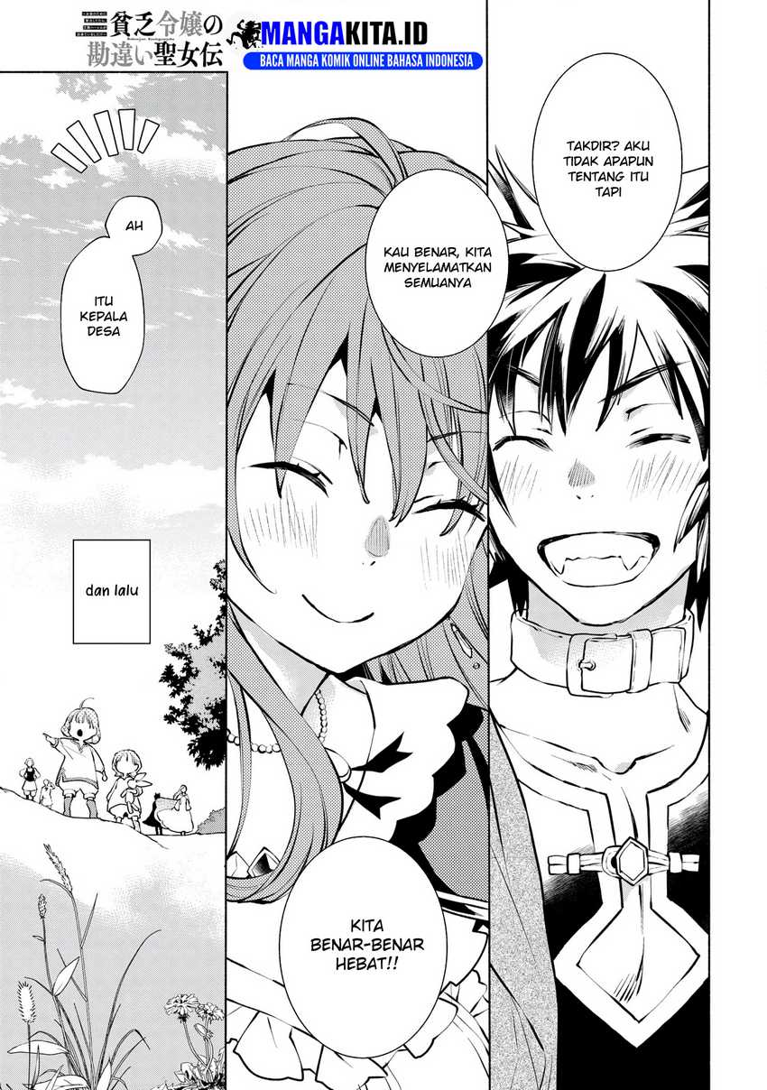 Binbou Reijou no Kanchigai Seijo Den Chapter 08 Gambar 22