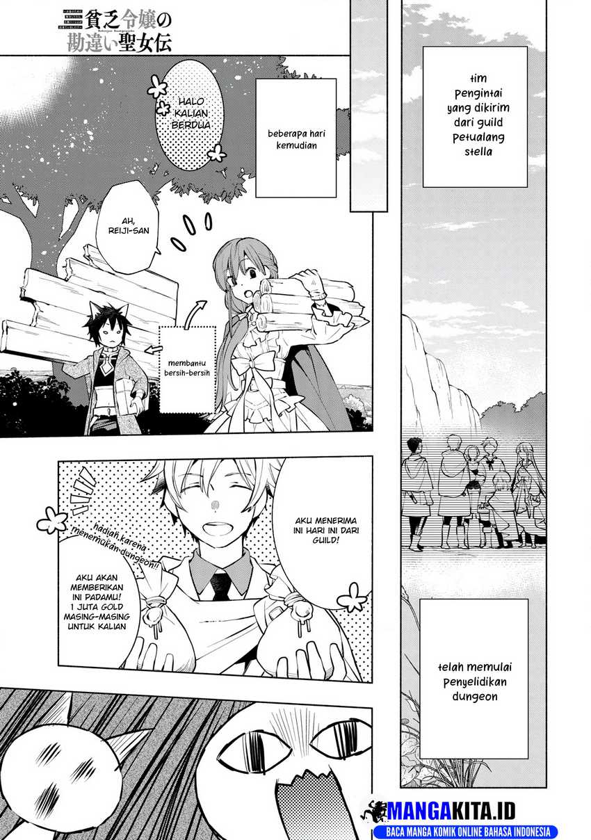 Binbou Reijou no Kanchigai Seijo Den Chapter 08 Gambar 24