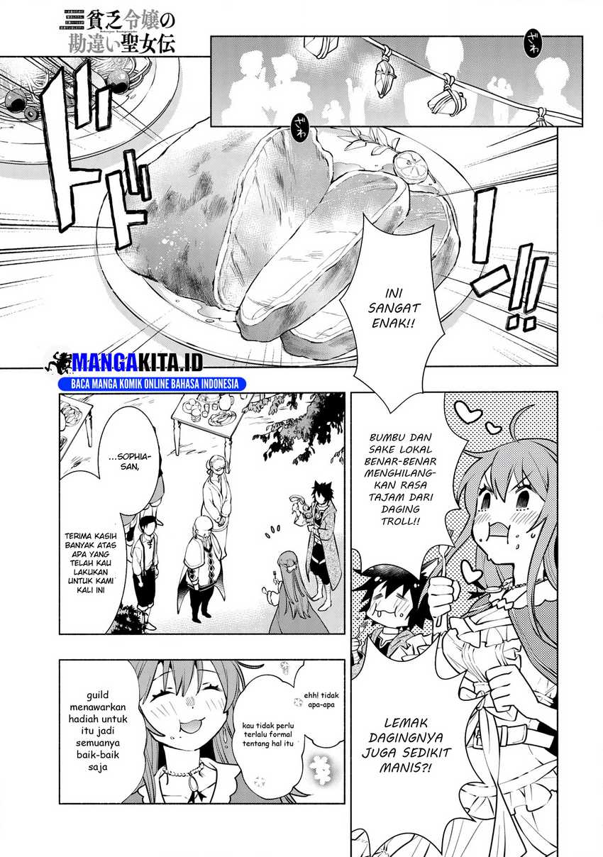Binbou Reijou no Kanchigai Seijo Den Chapter 08 Gambar 26