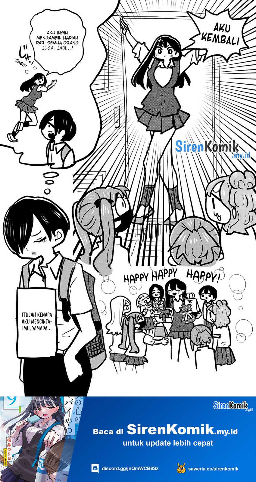 Boku no Kokoro no Yabai yatsu Chapter 144 Gambar 15