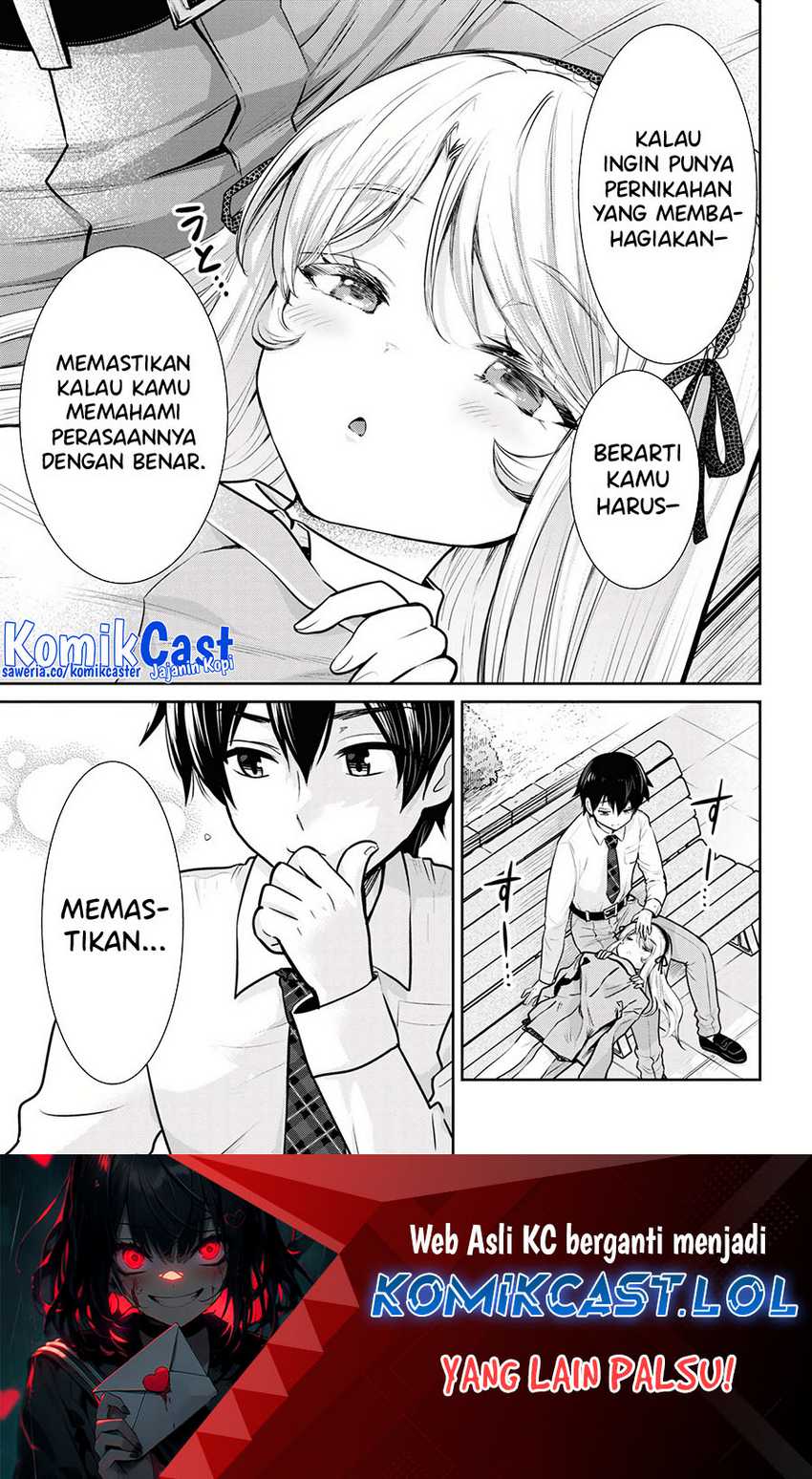 Kurasu no Daikirai na Joshi to Kekkon Suru Koto ni Natta Chapter 17.1 Gambar 16