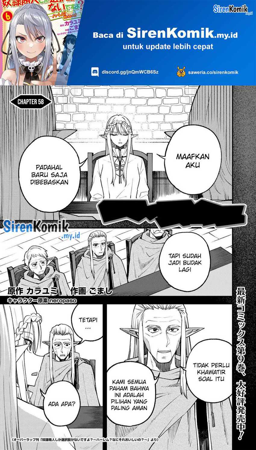 Baca  Dorei Shounin shika Sentakushi ga nai desu yo? ~Harem? Nani sore oishii no?~ Chapter 58 Gambar 2