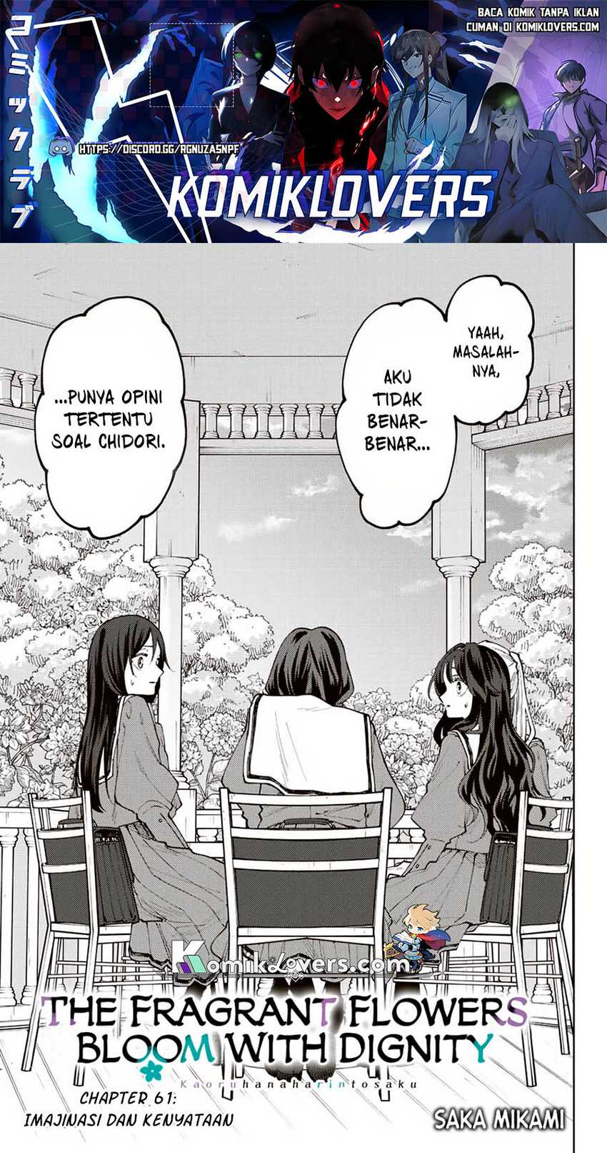 Baca  Kaoru Hana wa Rin to Saku Chapter 61 Gambar 2