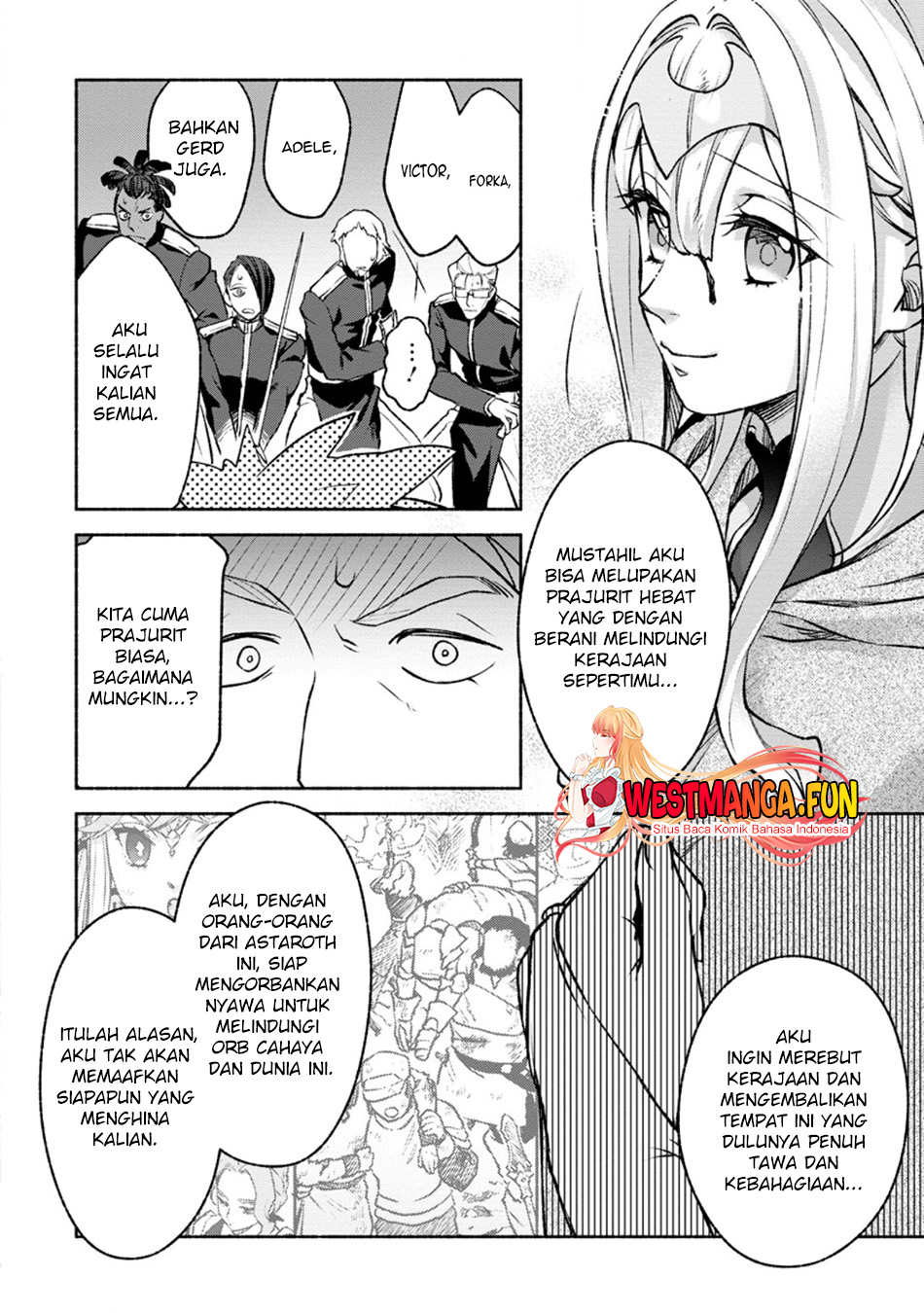Sono Monban, Saikyou Nitsuki: Tsuihou Sareta Bougyo Ryoku 9999 no Senshi, Outo no Monban Toshite Musou Suru Chapter 29 Gambar 12
