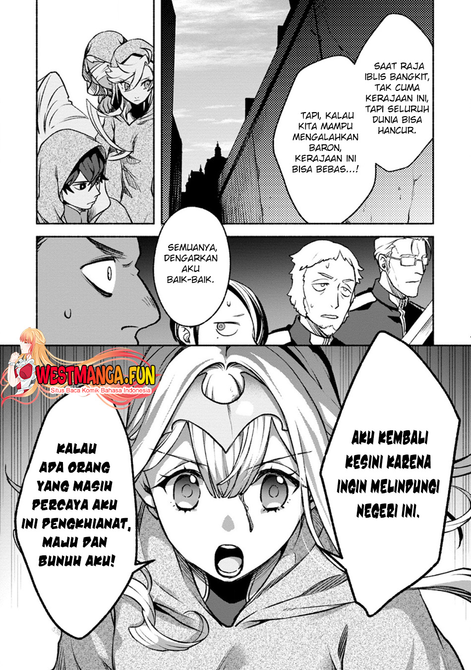 Sono Monban, Saikyou Nitsuki: Tsuihou Sareta Bougyo Ryoku 9999 no Senshi, Outo no Monban Toshite Musou Suru Chapter 29 Gambar 13