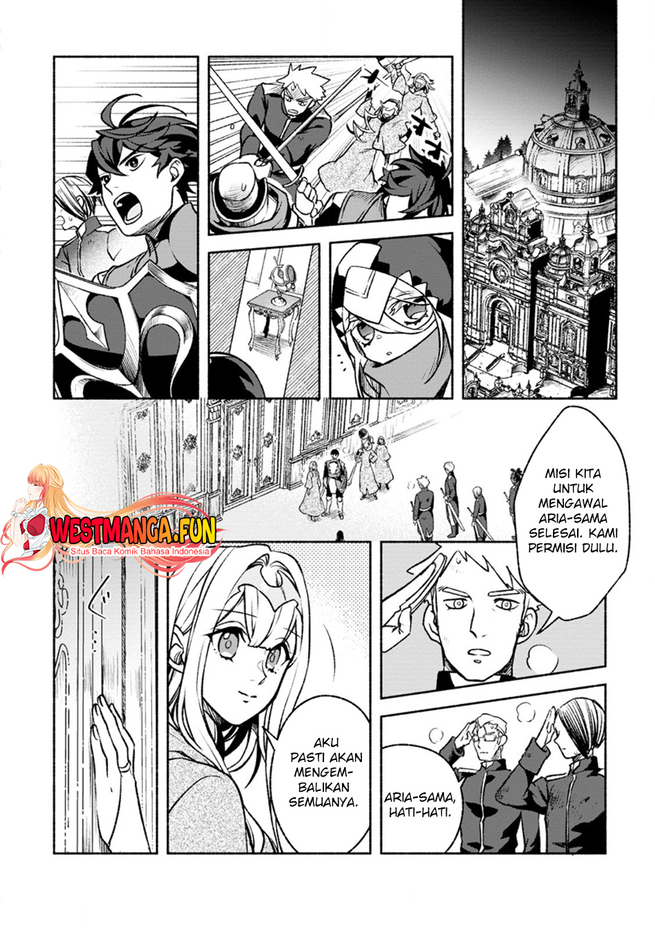 Sono Monban, Saikyou Nitsuki: Tsuihou Sareta Bougyo Ryoku 9999 no Senshi, Outo no Monban Toshite Musou Suru Chapter 29 Gambar 16