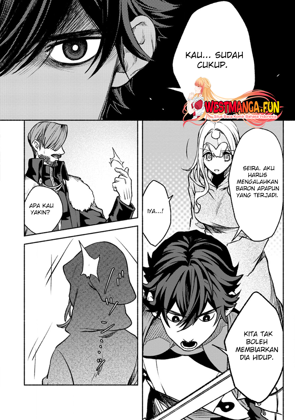 Sono Monban, Saikyou Nitsuki: Tsuihou Sareta Bougyo Ryoku 9999 no Senshi, Outo no Monban Toshite Musou Suru Chapter 29 Gambar 23