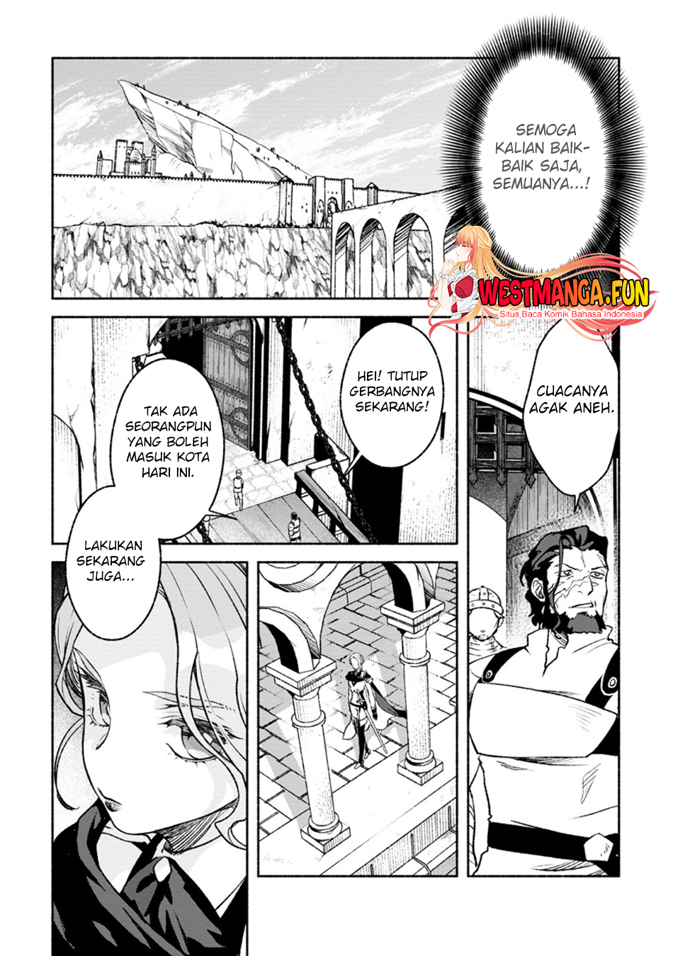 Sono Monban, Saikyou Nitsuki: Tsuihou Sareta Bougyo Ryoku 9999 no Senshi, Outo no Monban Toshite Musou Suru Chapter 29 Gambar 32