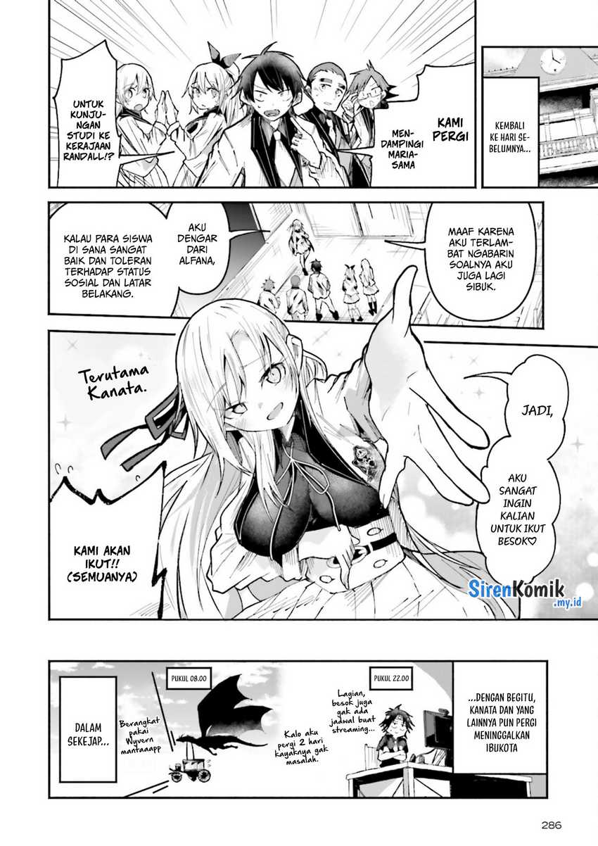 Isekai de Haishin Katsudou wo Shitara Tairyou no Yandere Shinja wo Umidashite Shimatta Ken Chapter 31 Gambar 3