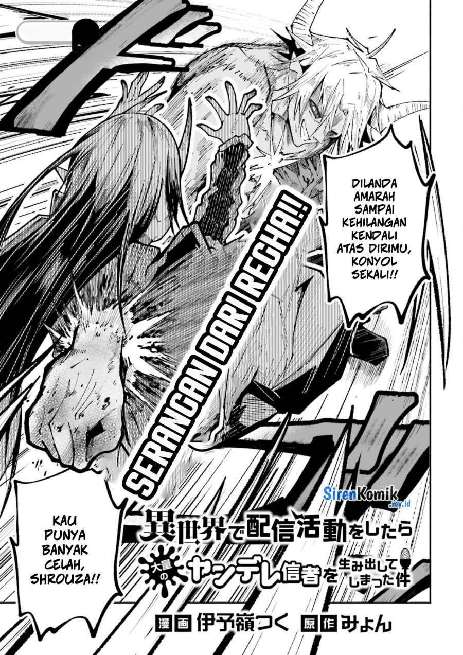Baca  Isekai de Haishin Katsudou wo Shitara Tairyou no Yandere Shinja wo Umidashite Shimatta Ken Chapter 30 Gambar 2